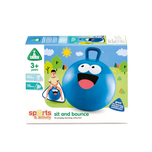 Early Learning Centre Sit and Bounce Blue Hopper