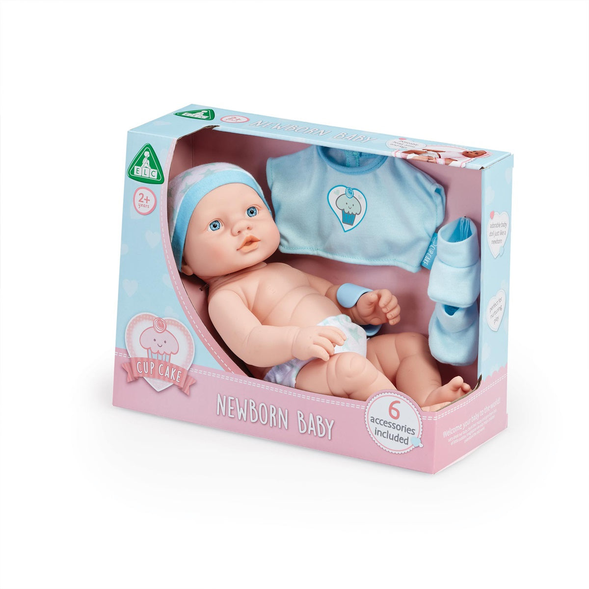 Cupcake Newborn Baby James Doll