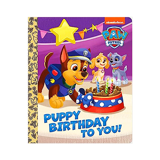Treasure Cover Stories - Paw Patrol - Puppa Birthday To You