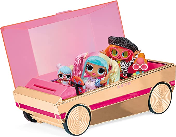 L.O.L. Surprise 3-in-1 Party Cruiser Car Playset