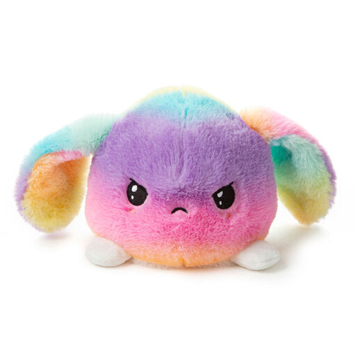 Reversaplush Rainbow Bunny Reversible Soft Toy