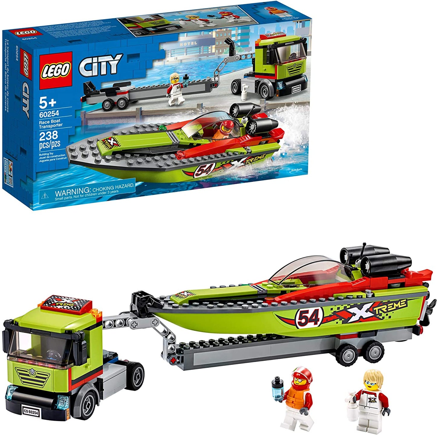 LEGO City - Race Boat Transporter 60254