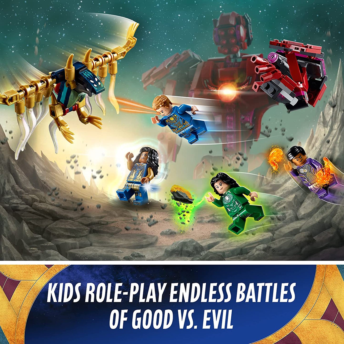 LEGO Marvel - The Eternals in Arishem Shadow 76155