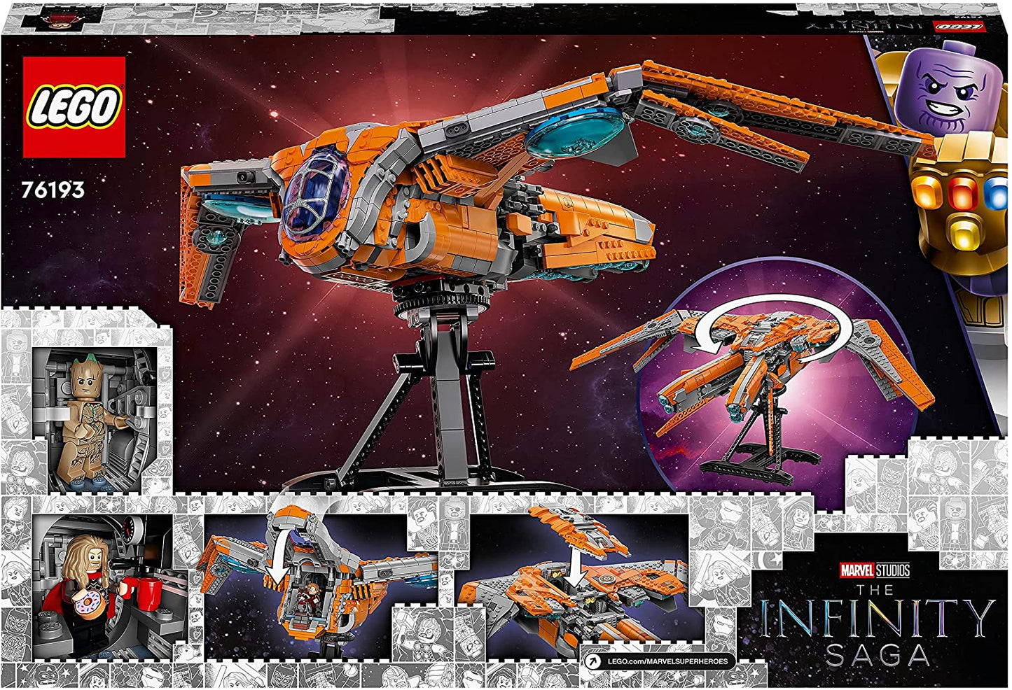 LEGO Marvel - The Guardians Ship 76193