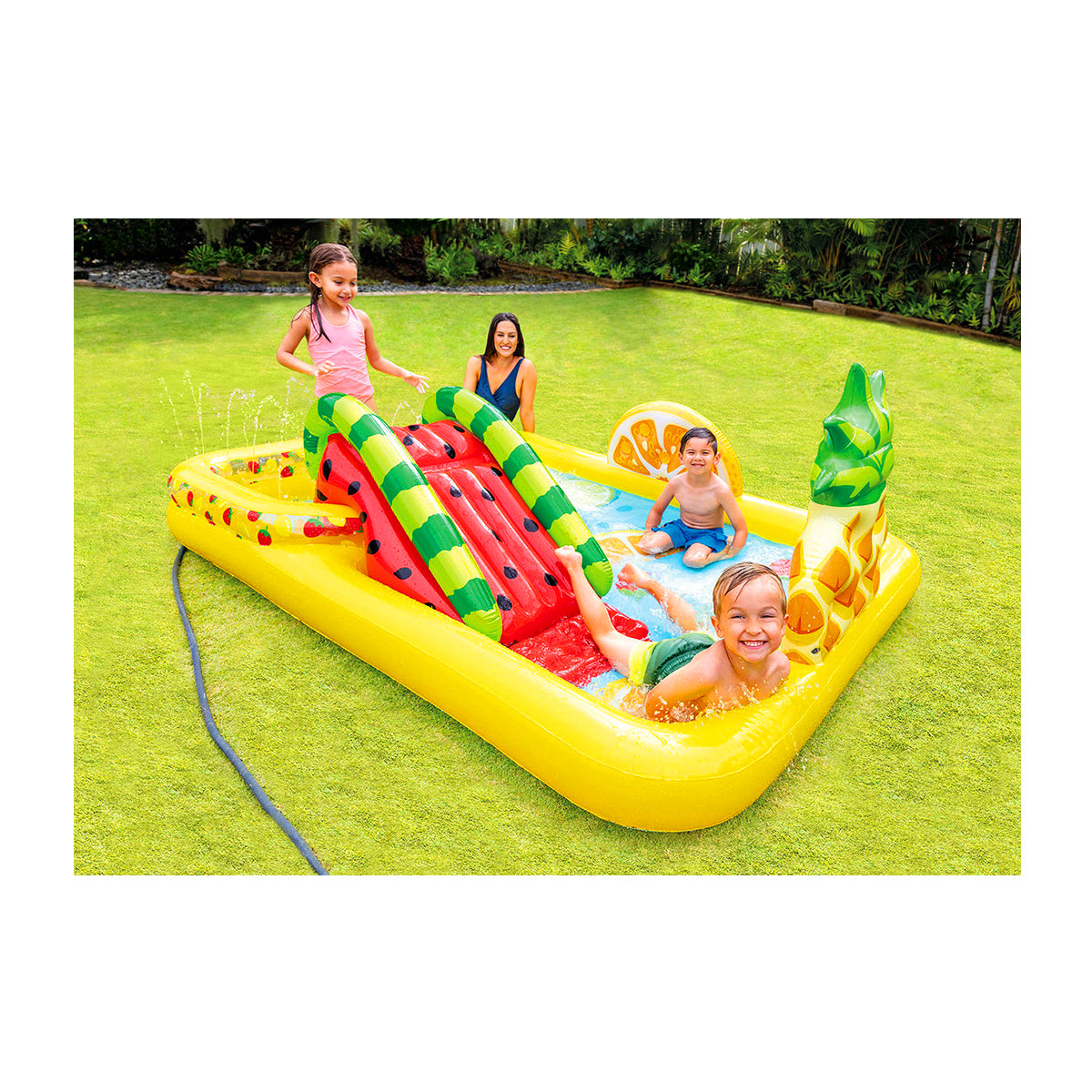 Intex - Fruit Pool Inflatable Game Center