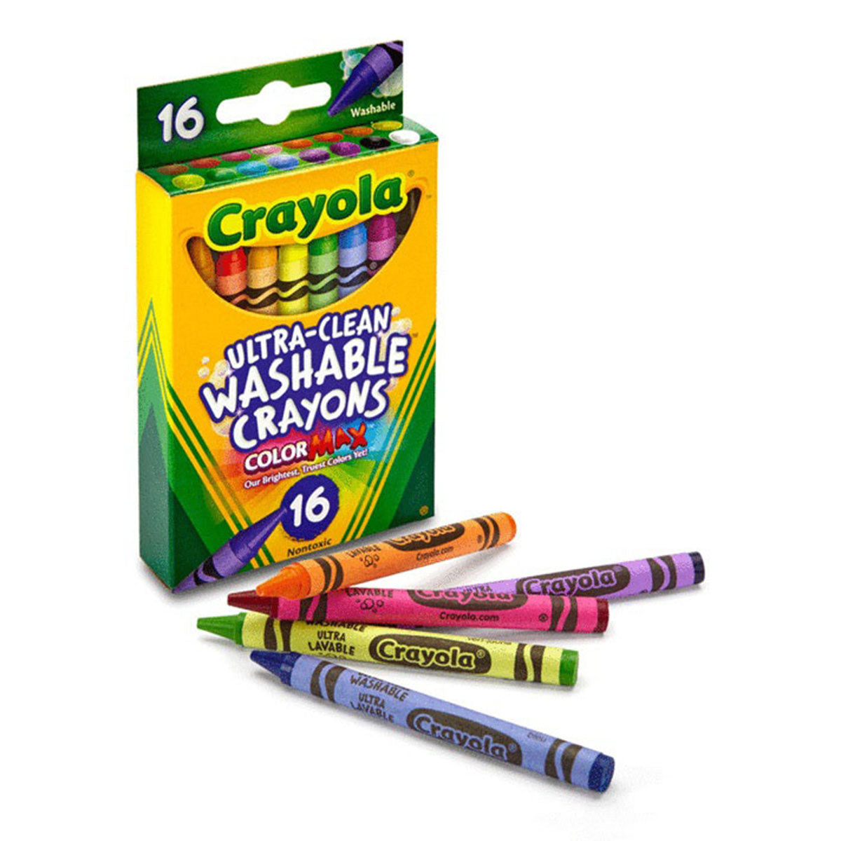 Crayola UltraClean Washable Crayons 16 Count The Entertainer Pakistan