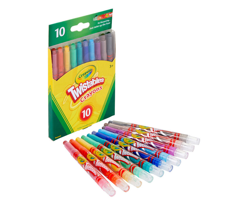 Crayola - Mini Twistable Crayons 10 CT