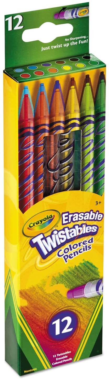 Crayola - Twistables Erasable Colored Pencils