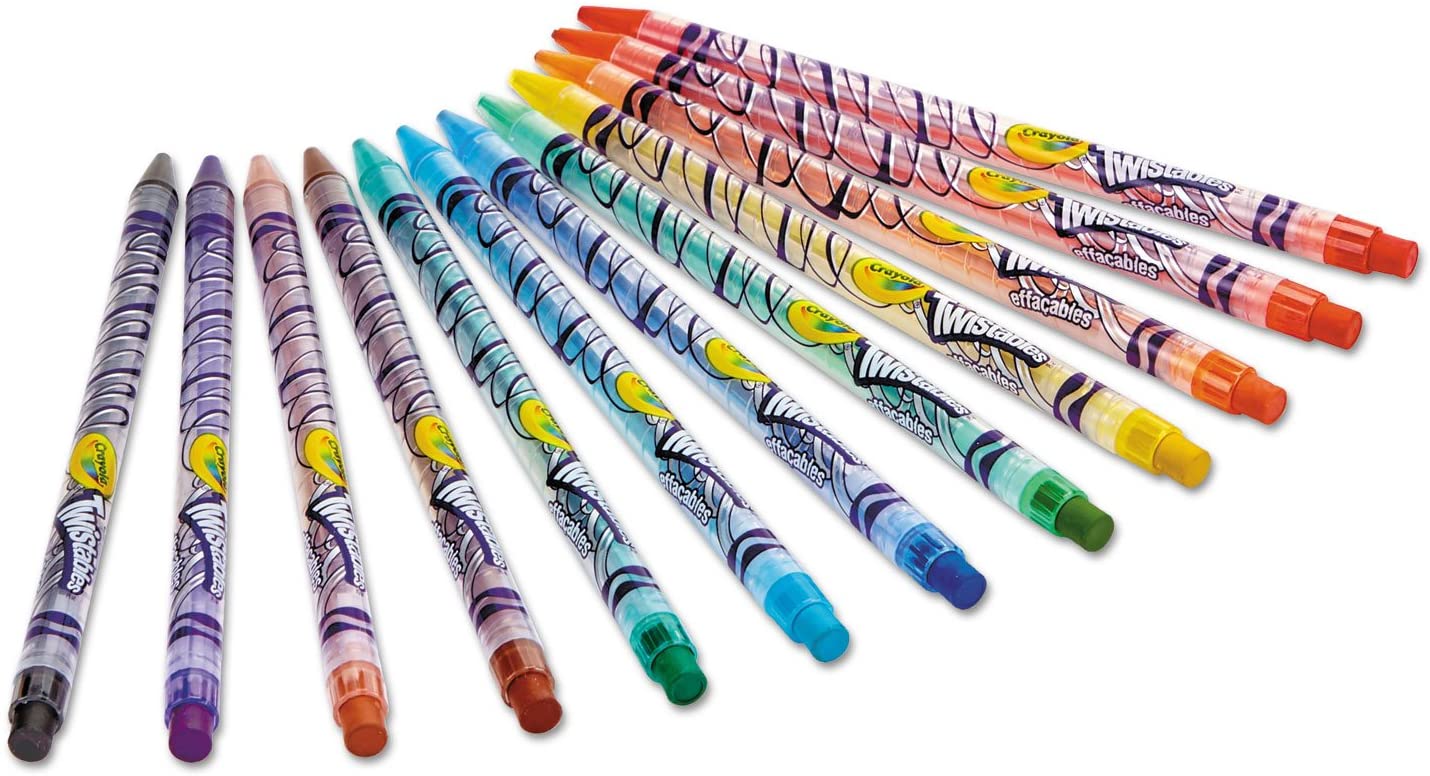 Crayola - Twistables Erasable Colored Pencils
