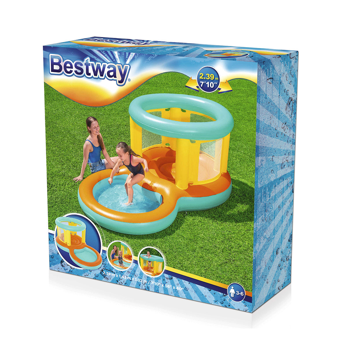 Bestway - Jumptopia Bouncer And Play Pool - 52385