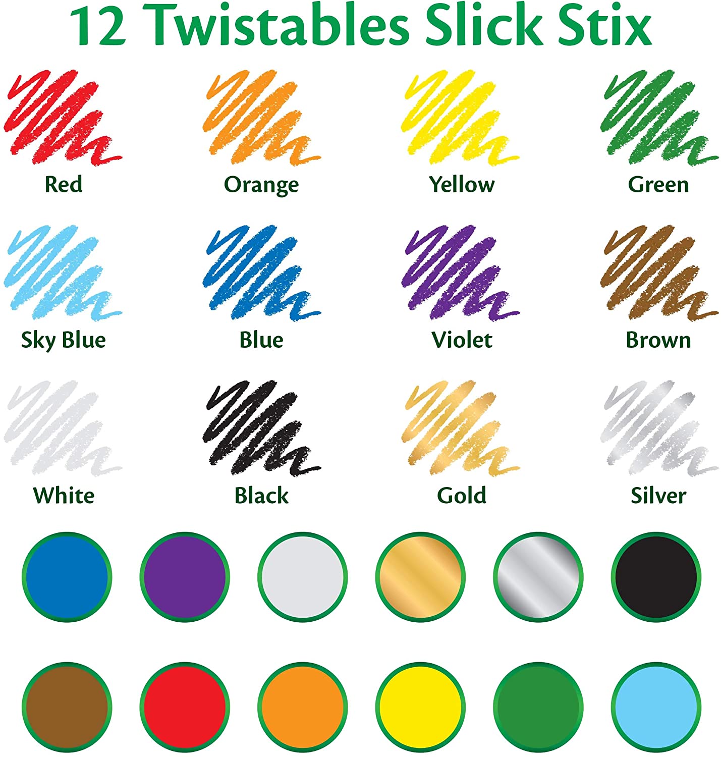 Crayola - Twistables Slick Stix