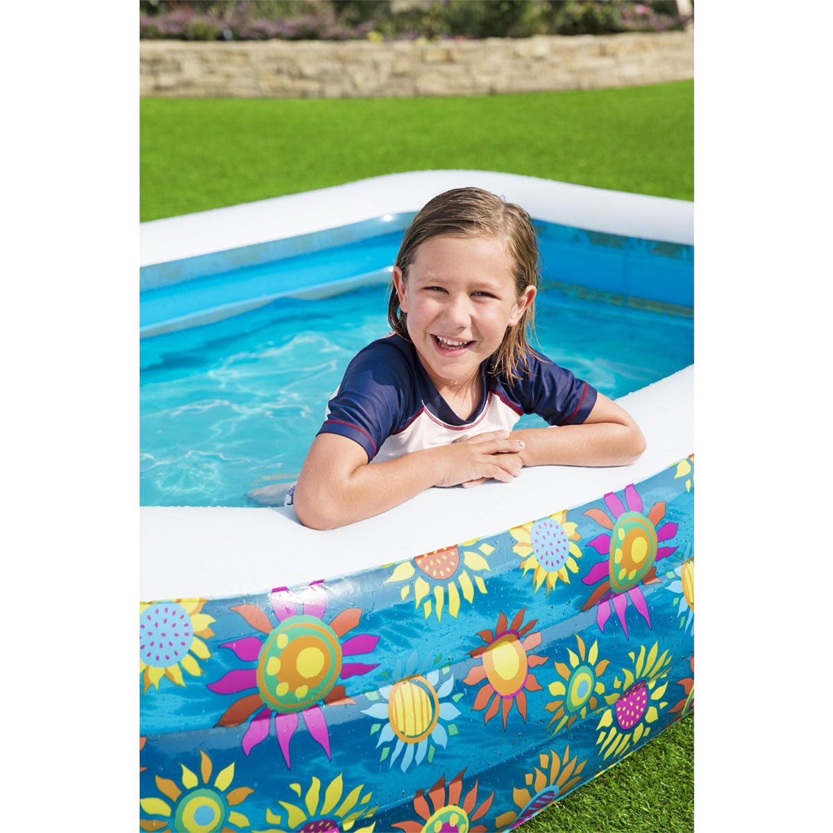Bestway - Happy Flora Paddling Pool 54120