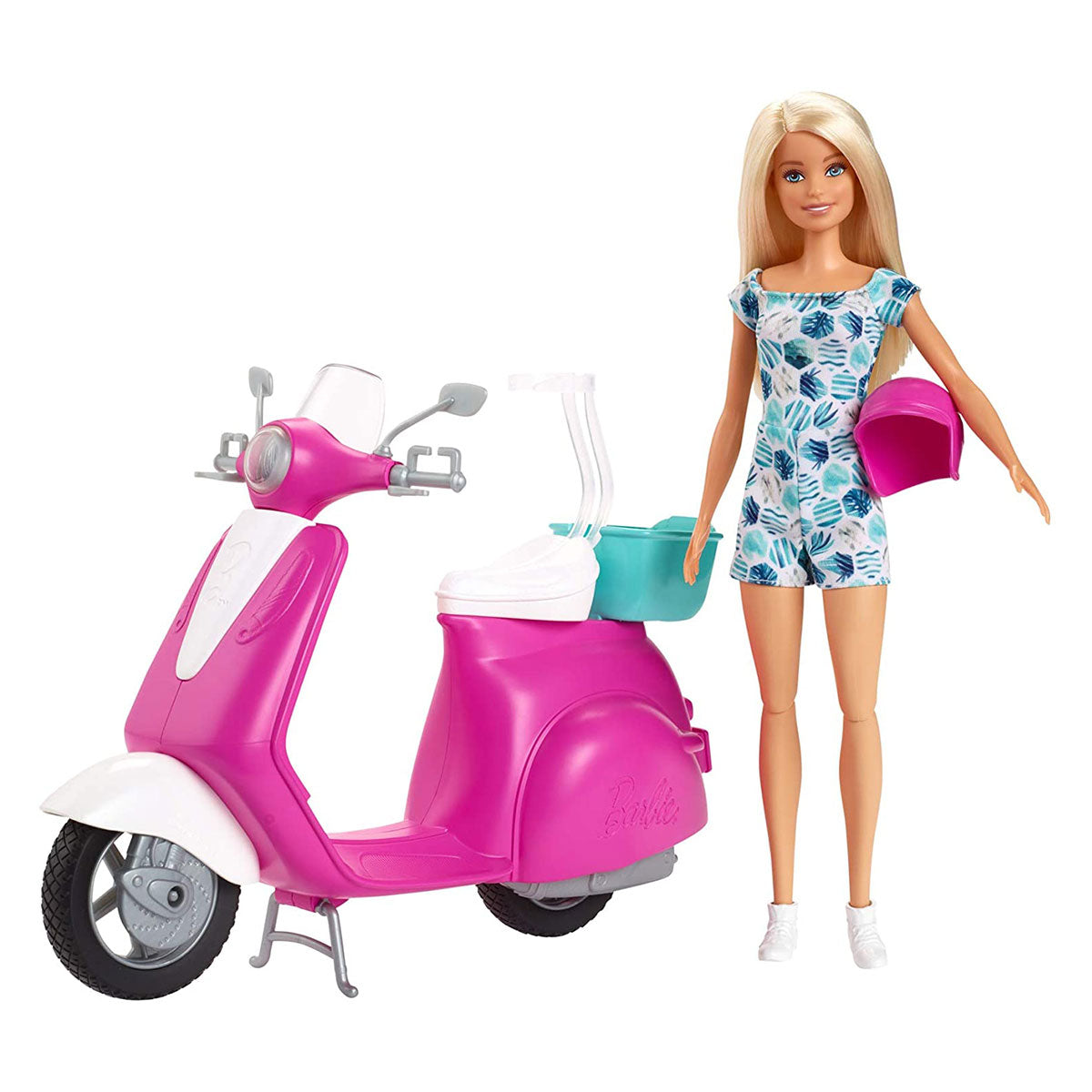 Doll with Scooter