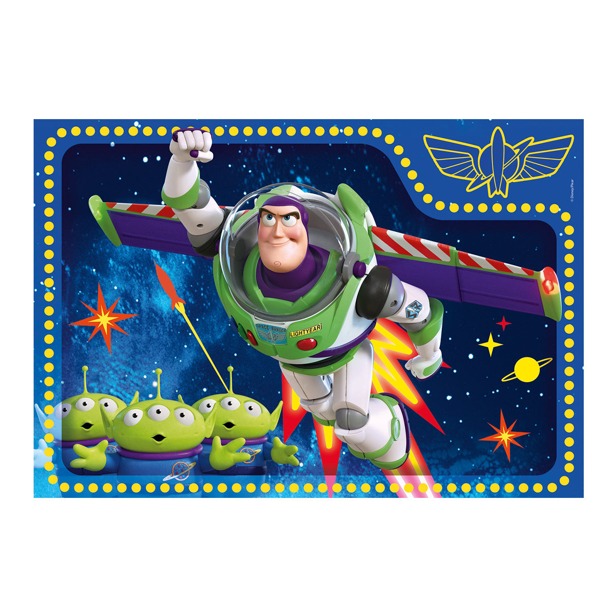 Clementoni - Disney Toy Story 4 - 3x48 pcs - Supercolor Puzzle