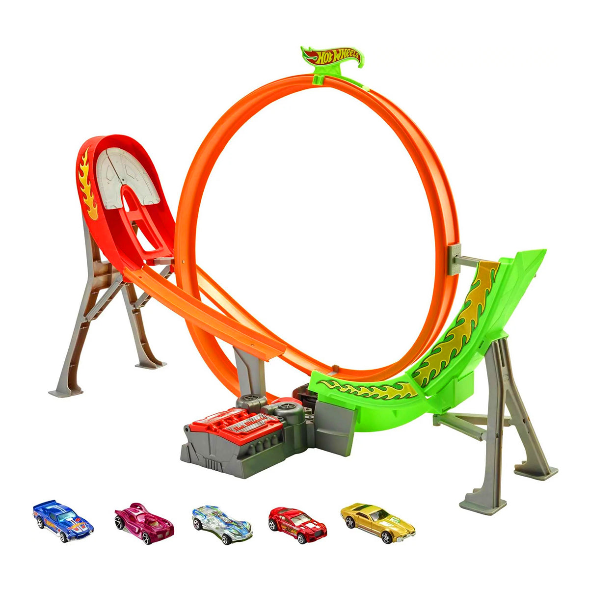 Hot Wheels - Action Power Shift Motorized Raceway Track Set