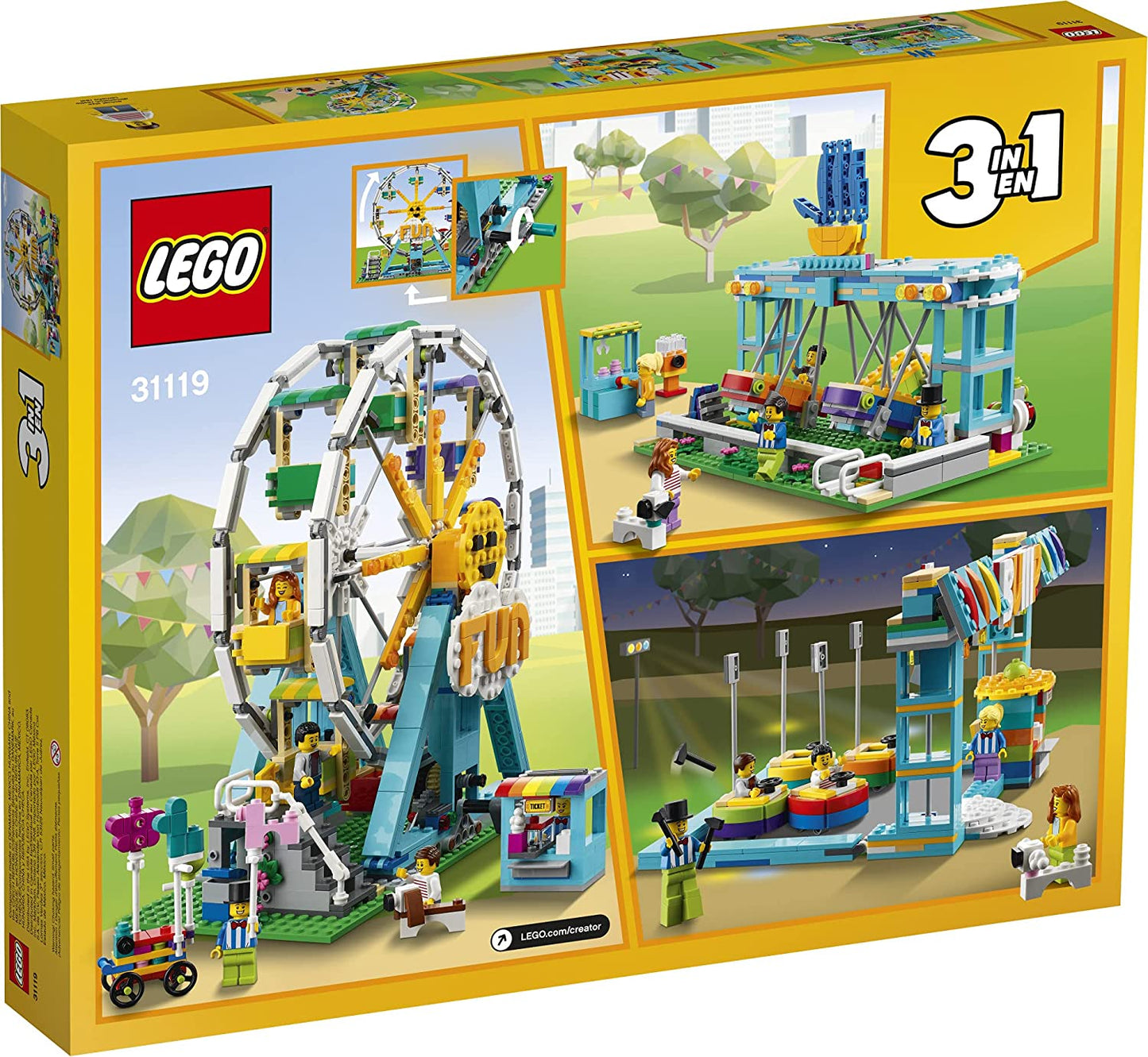 LEGO Creator - 3in1 Ferris Wheel 31119