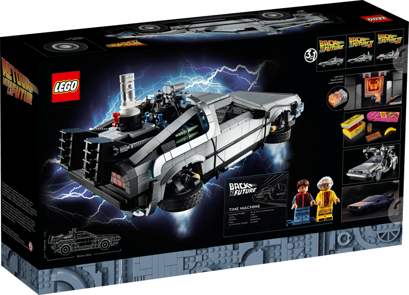 LEGO Icons | 10300 Back to the Future Time Machine