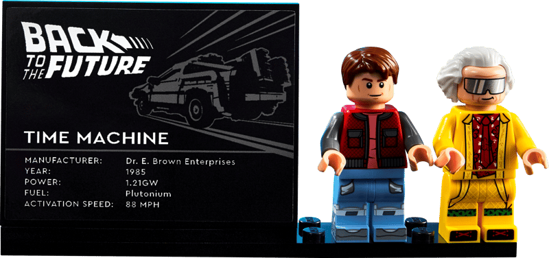LEGO Icons | 10300 Back to the Future Time Machine