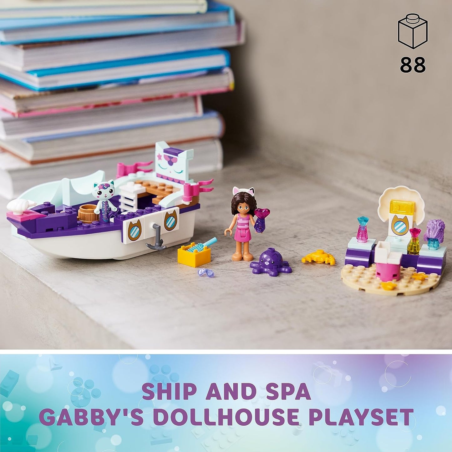 LEGO Gabby's Dollhouse - Gabby & Mercat’s Ship & Spa 10786