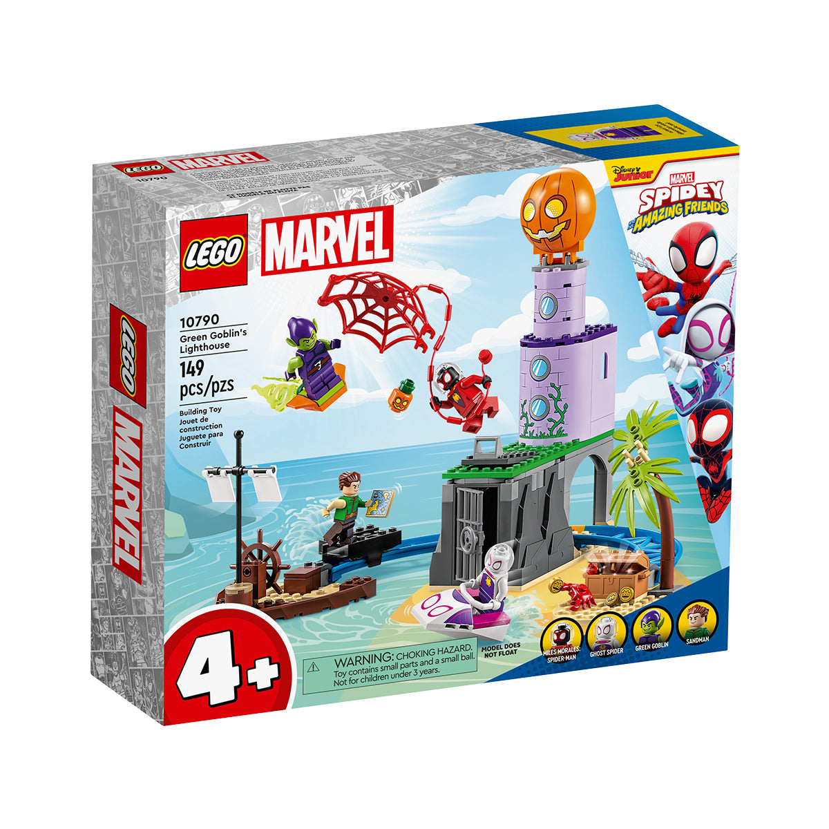 LEGO Marvel - Team Spidey at Green Goblin's Lighthouse 10790