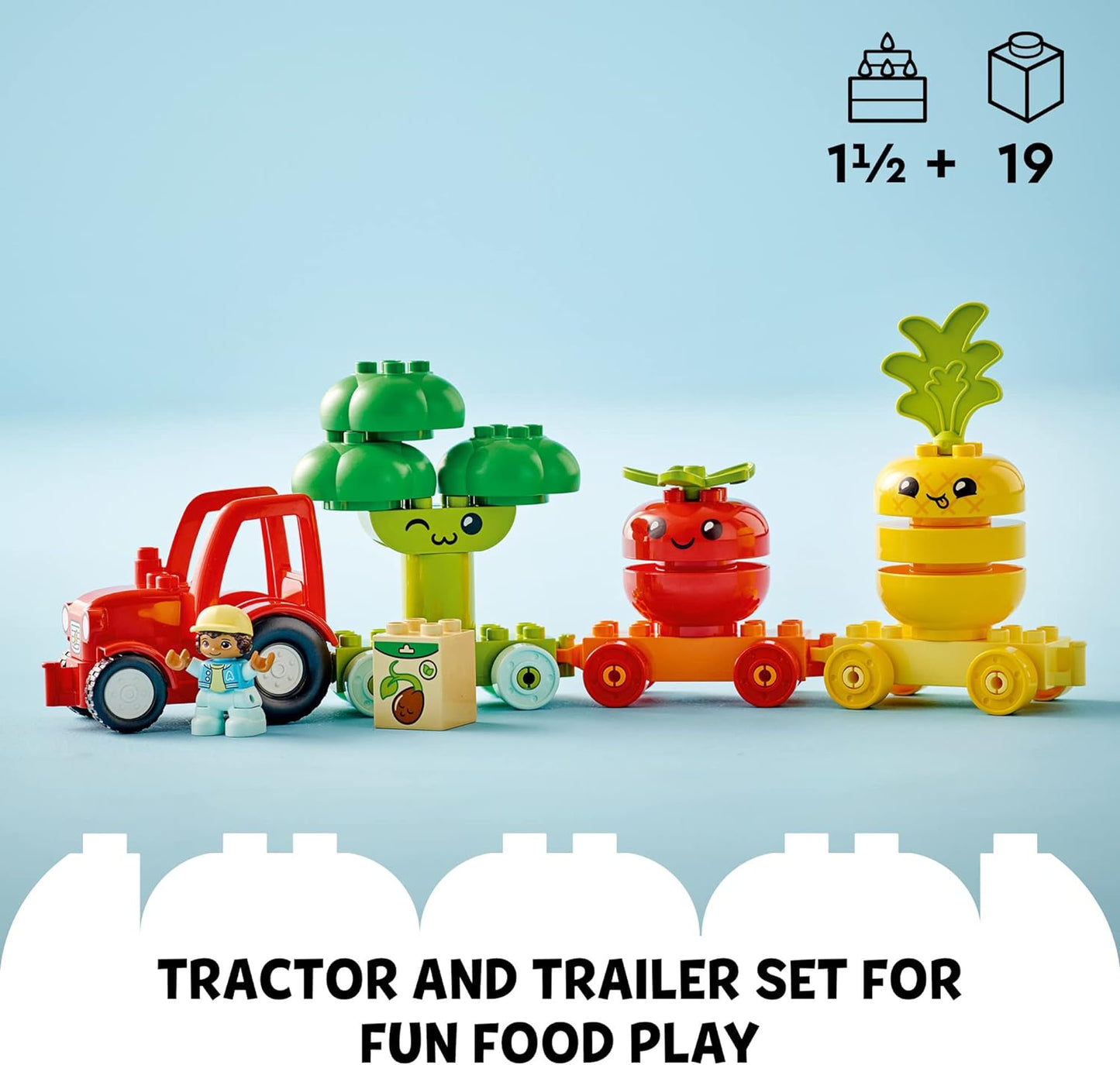 LEGO DUPLO - My First Fruit and Vegetable Tractor 10982