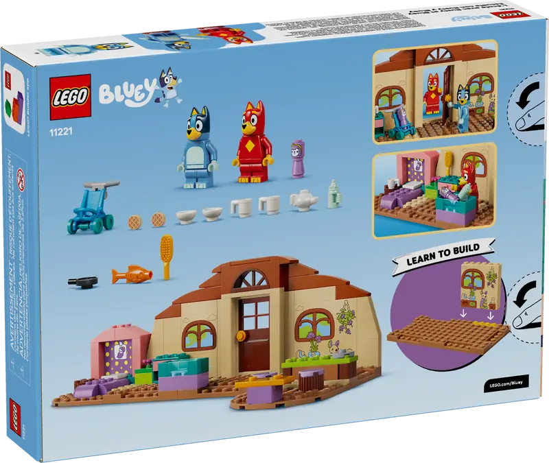 LEGO Bluey | 11221 School With Rusty And Bluey