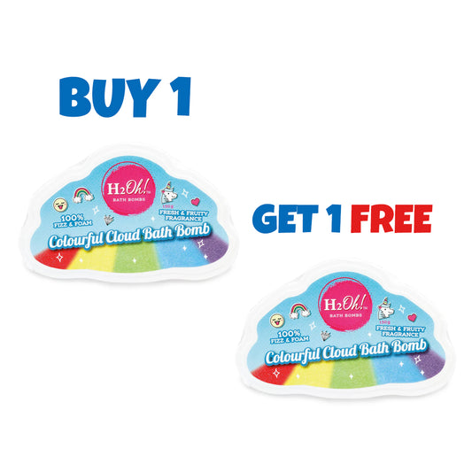 H2oh! Colorful Cloud Bath Bomb