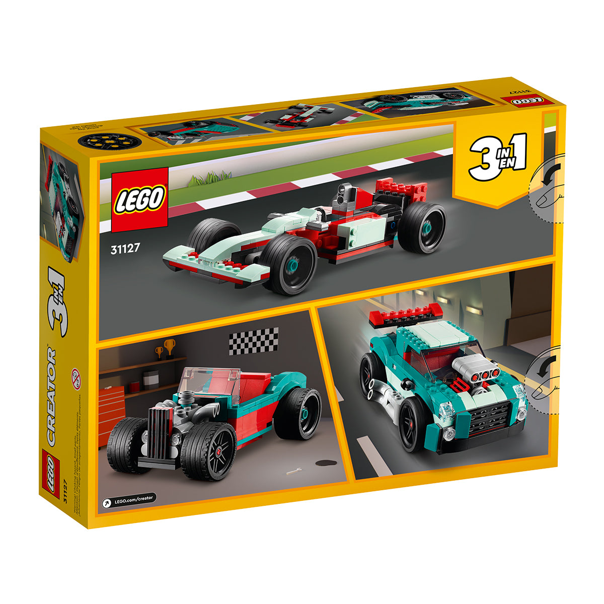 LEGO Creator 3 In 1 - Street Racer 31127