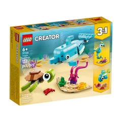 LEGO Creator 3 In 1 - Dolphin and Turtle 31128