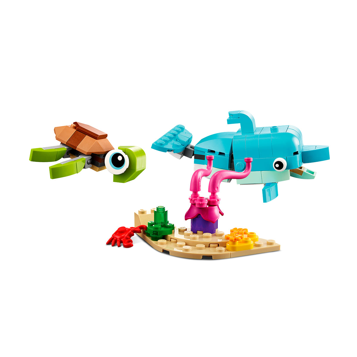 LEGO Creator 3 In 1 - Dolphin and Turtle 31128