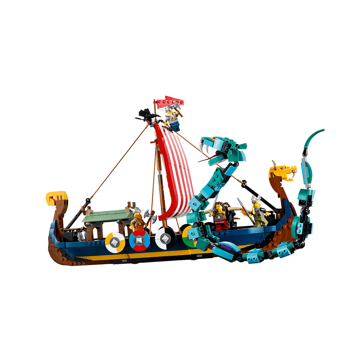LEGO Creator 3 In 1 - Viking Ship And The Midgard Serpent 31131