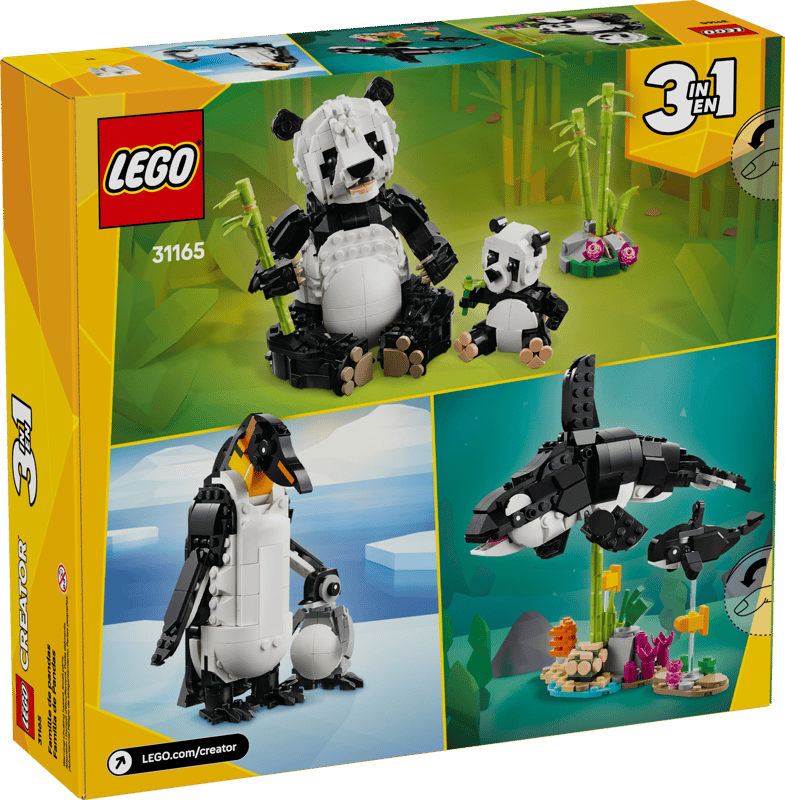 LEGO Creator | 31165 Wild Animals: Panda Family