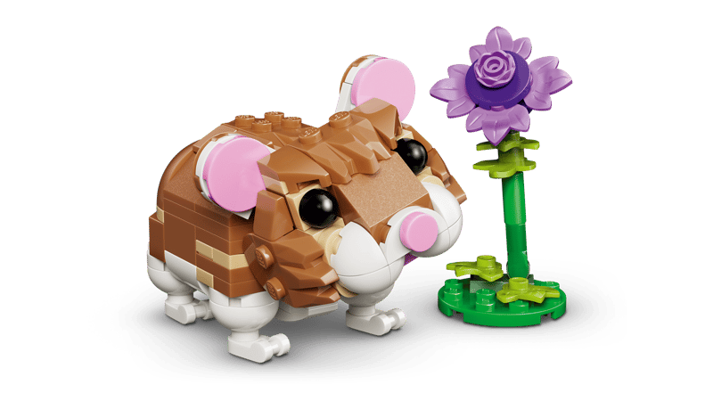 LEGO Creator | 31376 Cute Hamster with a Flower