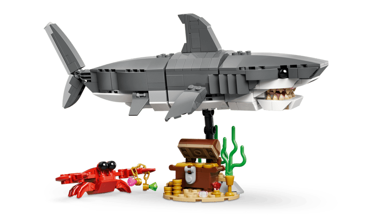 LEGO Creator | 31381 Fierce Shark with a Treasure Chest