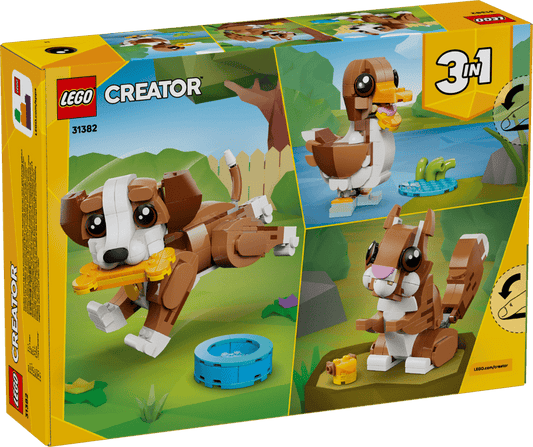 LEGO Creator | 31382 Cute Animals: Playful Puppy Dog