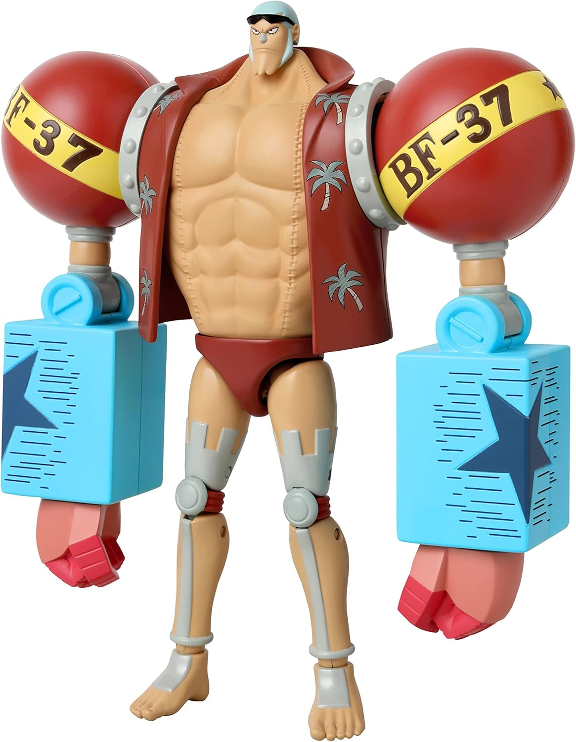 Anime Heroes - One Piece - 6.5" Franky Action Figure