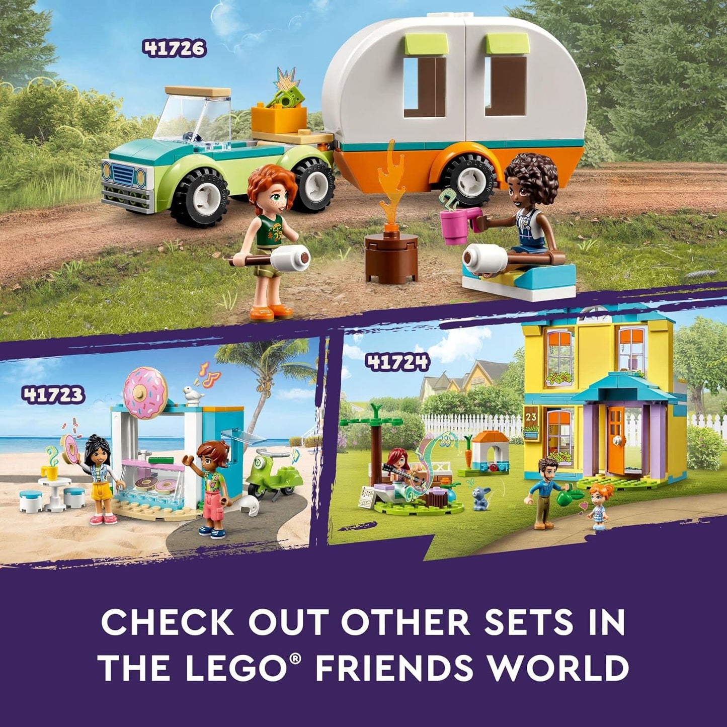 LEGO Friends - Holiday Camping Trip 41726