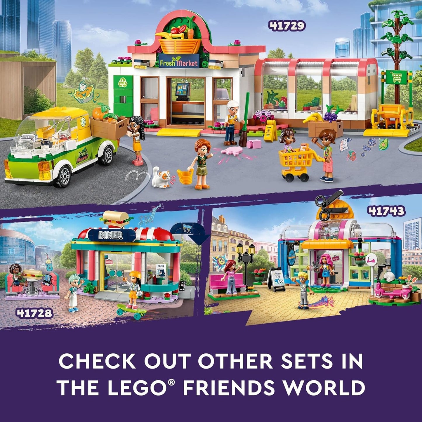 LEGO Friends - Organic Grocery Store 41729