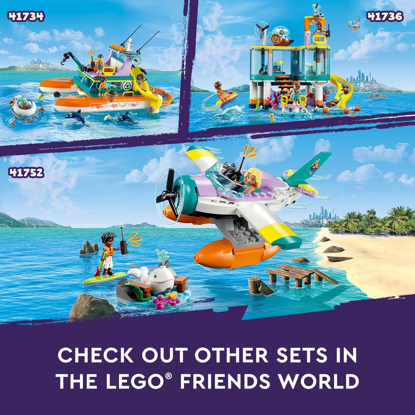 LEGO Friends - Sea Rescue Plane 41752