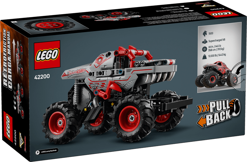 LEGO Technic | 42200 Monster Jamª ThunderROARusª Pull-Back