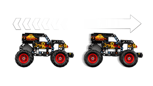 LEGO Technic | 42219 Monster Jamª Grave Diggerª Fire and Ice
