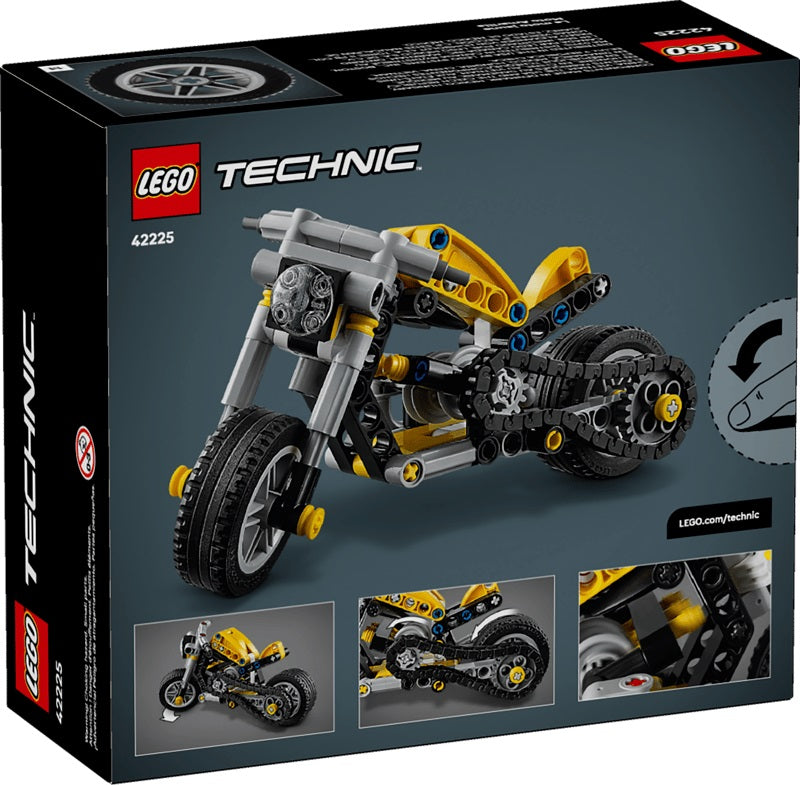 LEGO Technic | 42225 Yellow Motorcycle