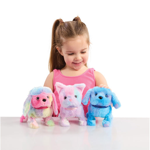 Pitter Patter Pets Walk Along Puppy Tie Dye Poodle (Characters Vary)