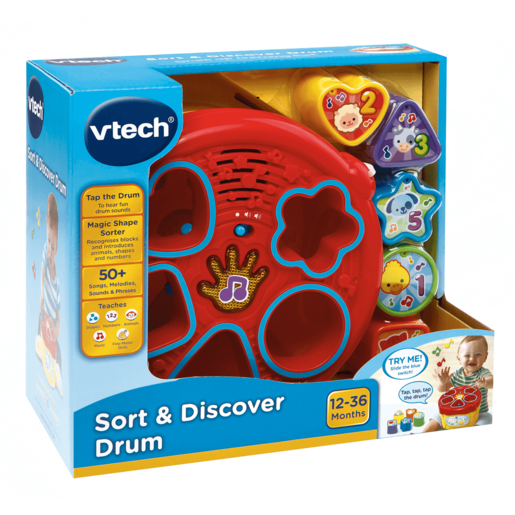 VTech Sort & Discover Drum Shape Sorter