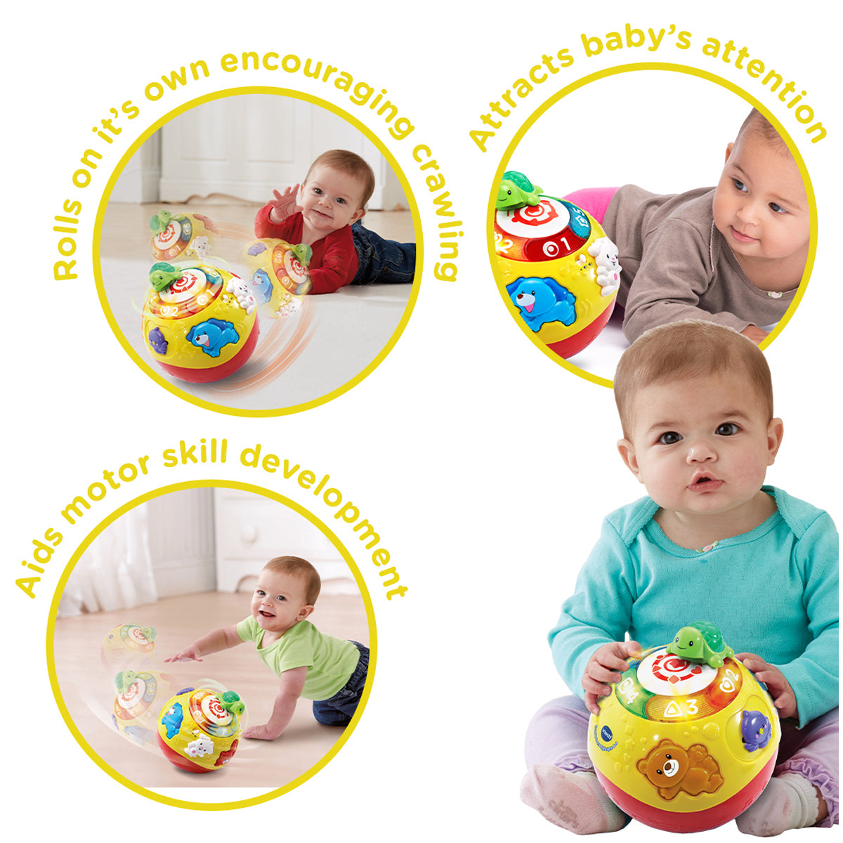 VTech Crawl & Learn Bright Lights Ball