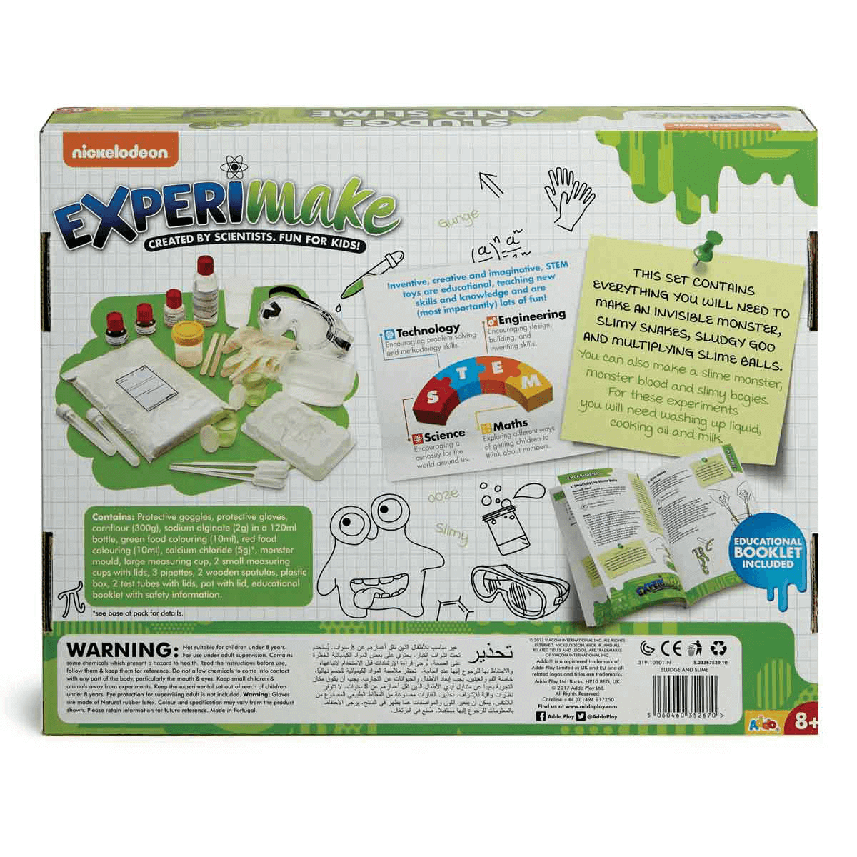 Nickelodeon Experimake Sludge and Slime The Entertainer Pakistan