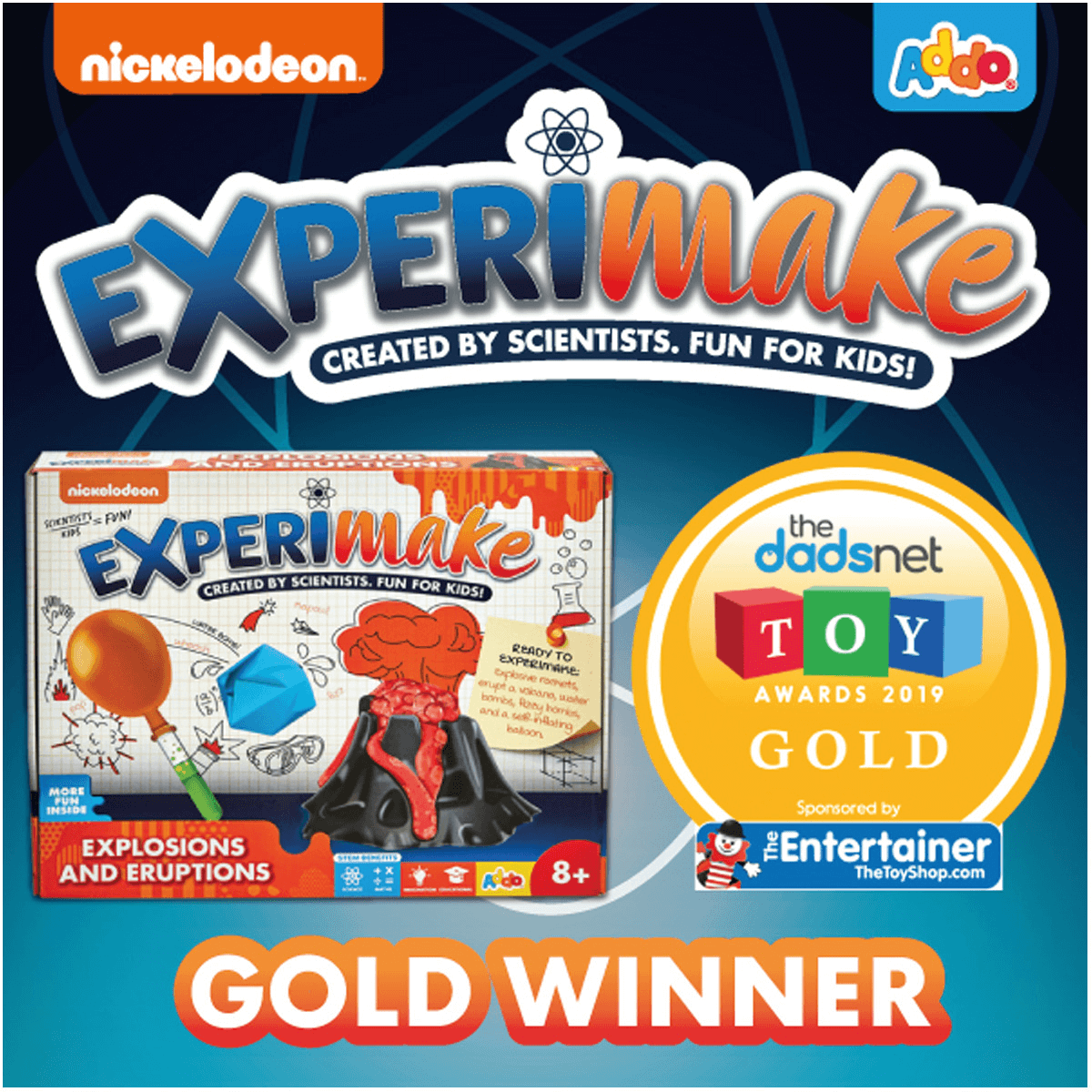 Nickelodeon Experimake Explosions and Eruptions