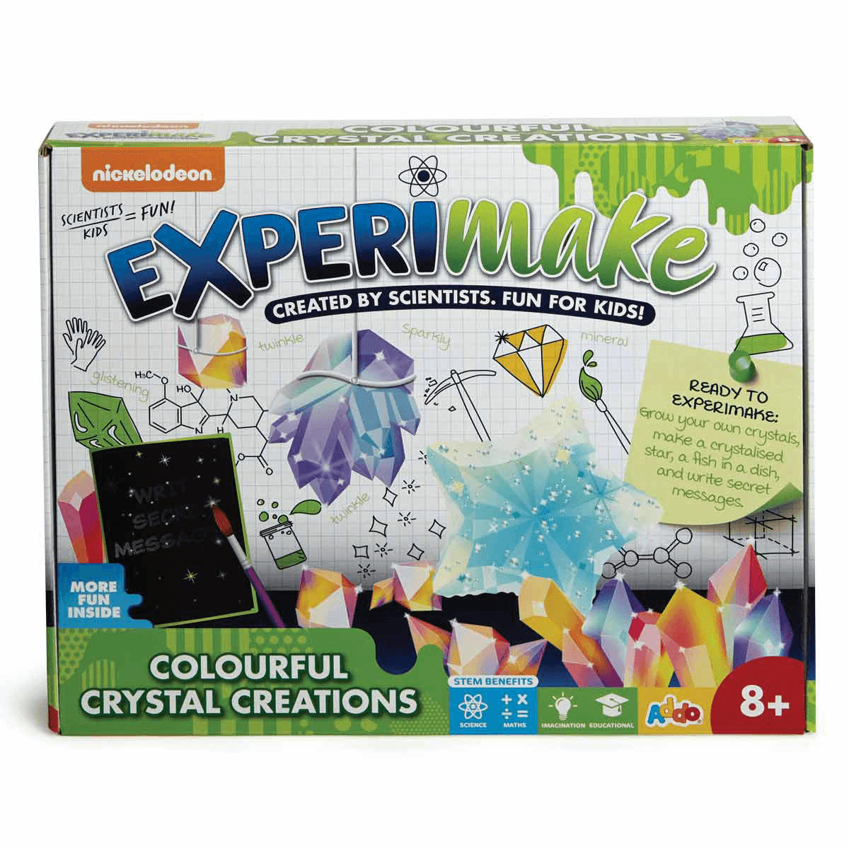Nickelodeon Experimake Colourful Crystal Creations