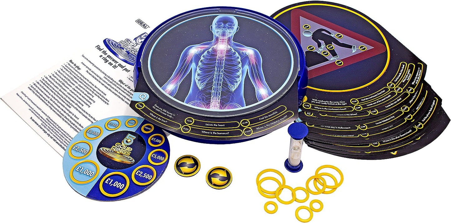 Five Gold Rings Board Game from Ideal – The Entertainer Pakistan