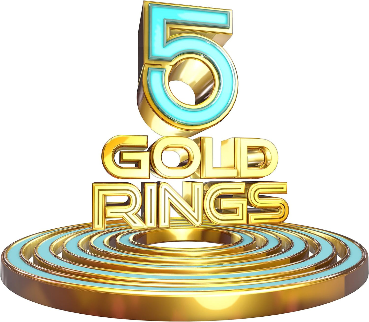 Five Gold Rings Board Game from Ideal – The Entertainer Pakistan